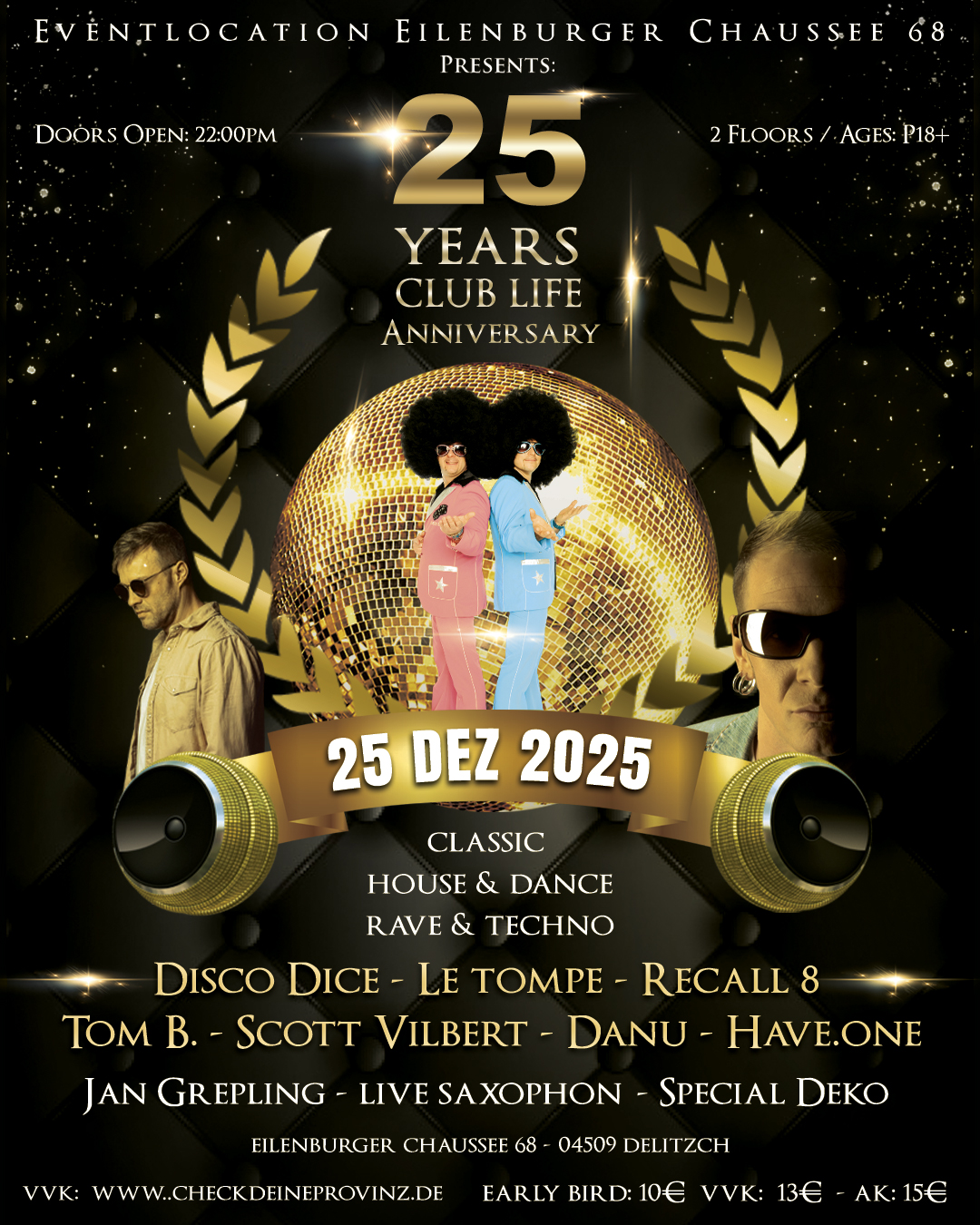 25.12.25 - 25 Years Club Live