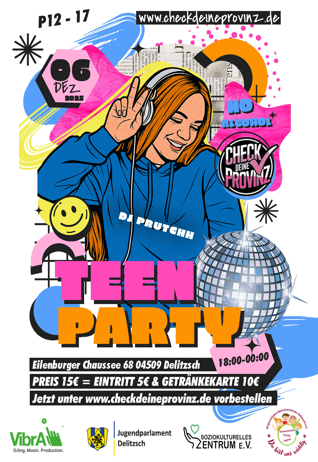 06.12.2025 | TEEN PARTY - 15€ Eintritt & Getränkekarte
