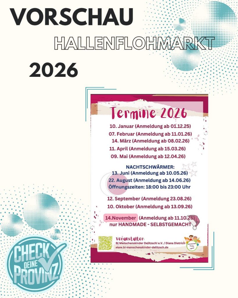 HALLENFLOHMARKT Delitzsch
