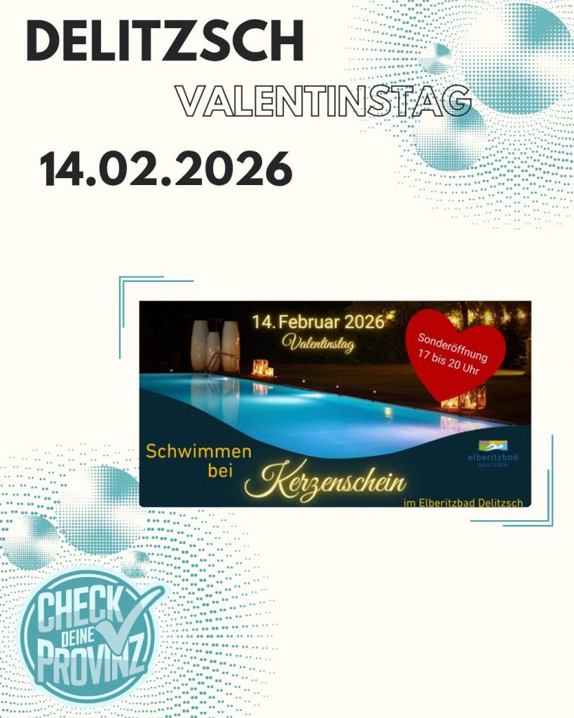 Valentinstag Schwimmbad Delitzsch